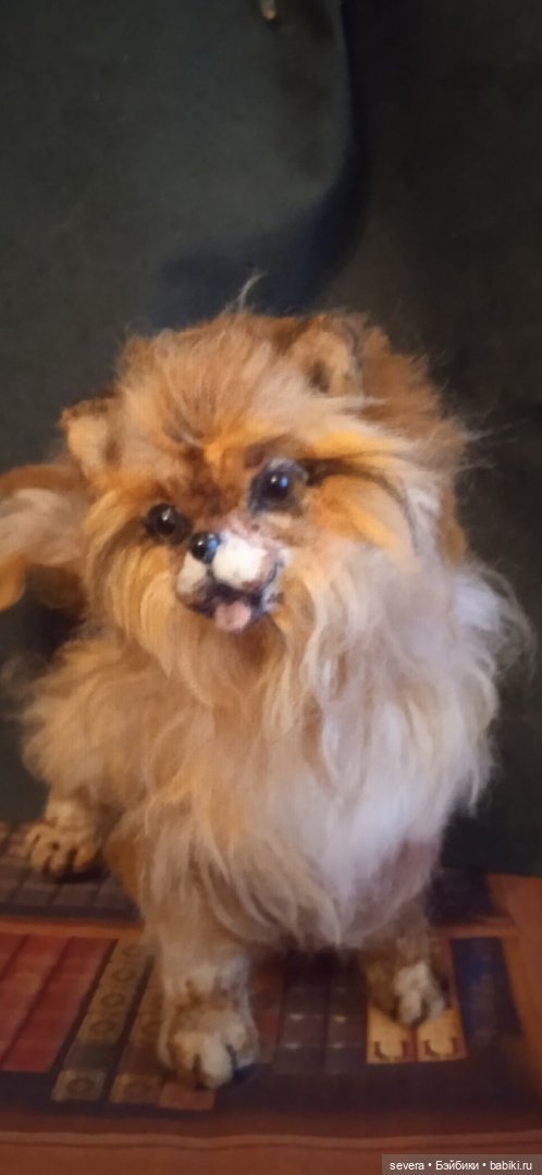 Игрушки -собаки из шерсти (фото 3)