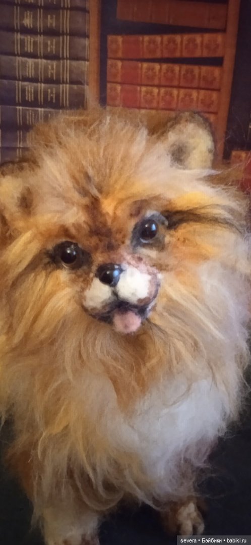 Игрушки -собаки из шерсти (фото 4)