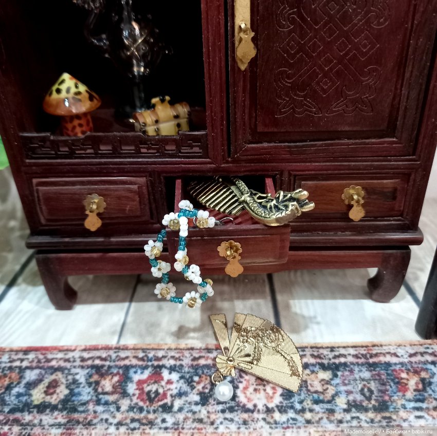 Расческа Дракон — Миниатюра для кукол