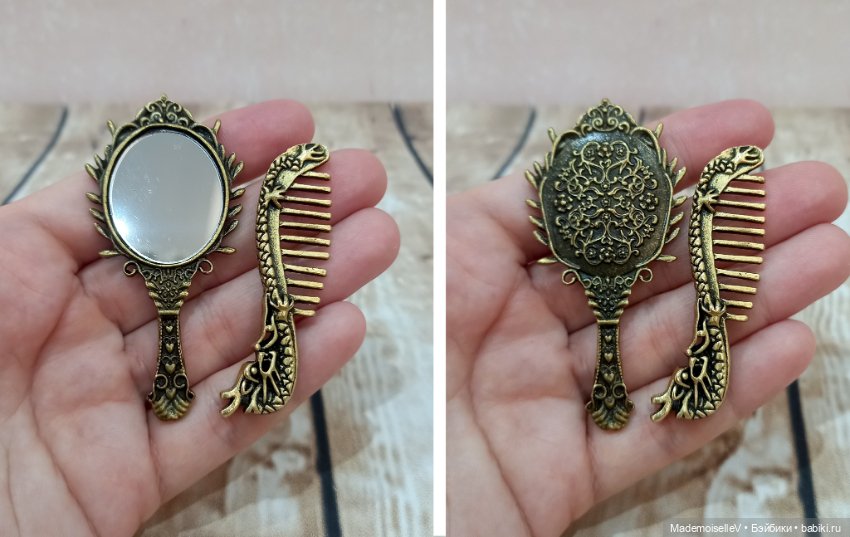 Расческа Дракон — Миниатюра для кукол (фото 6)