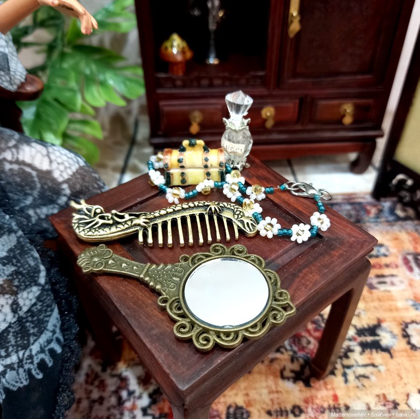 Расческа Дракон — Миниатюра для кукол