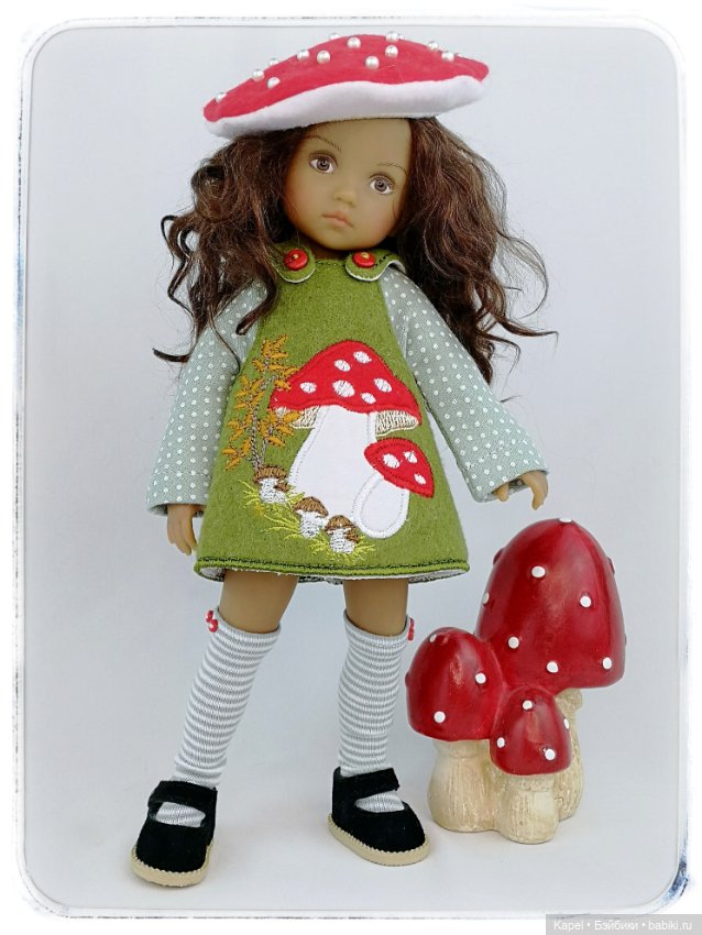 Комплект одежды "ВЕСЕЛЫЕ МУХОМОРЧИКИ" для Бонека / Boneka,Dianna Effner (фото 5)