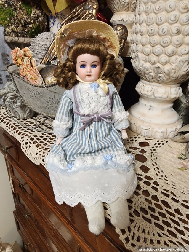 Антикварная куколка Отто Дрессель 32 см (фото 5)