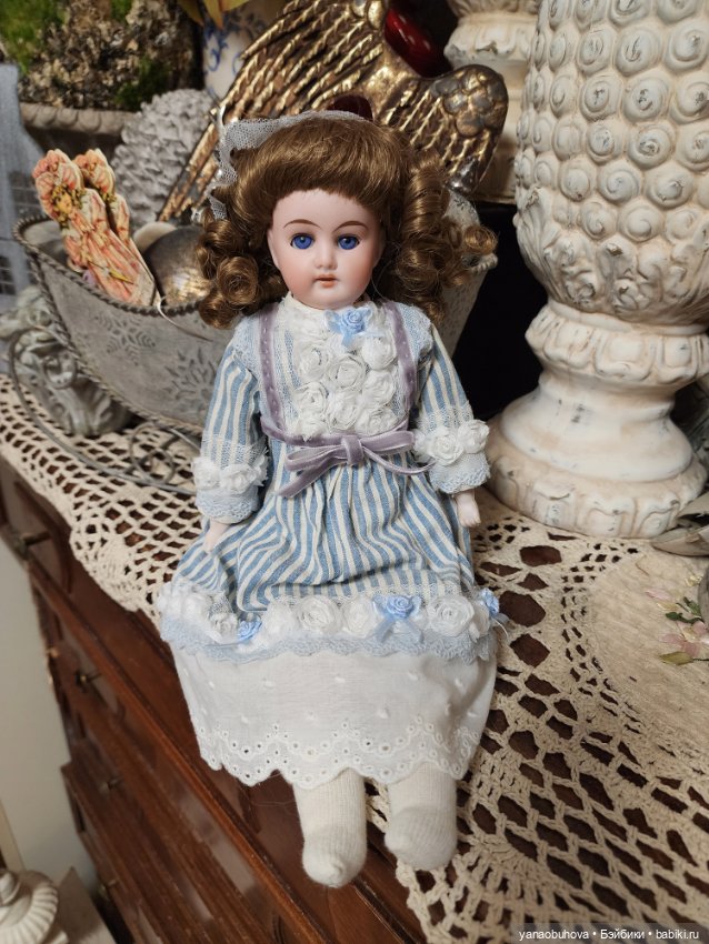 Антикварная куколка Отто Дрессель 32 см (фото 7)