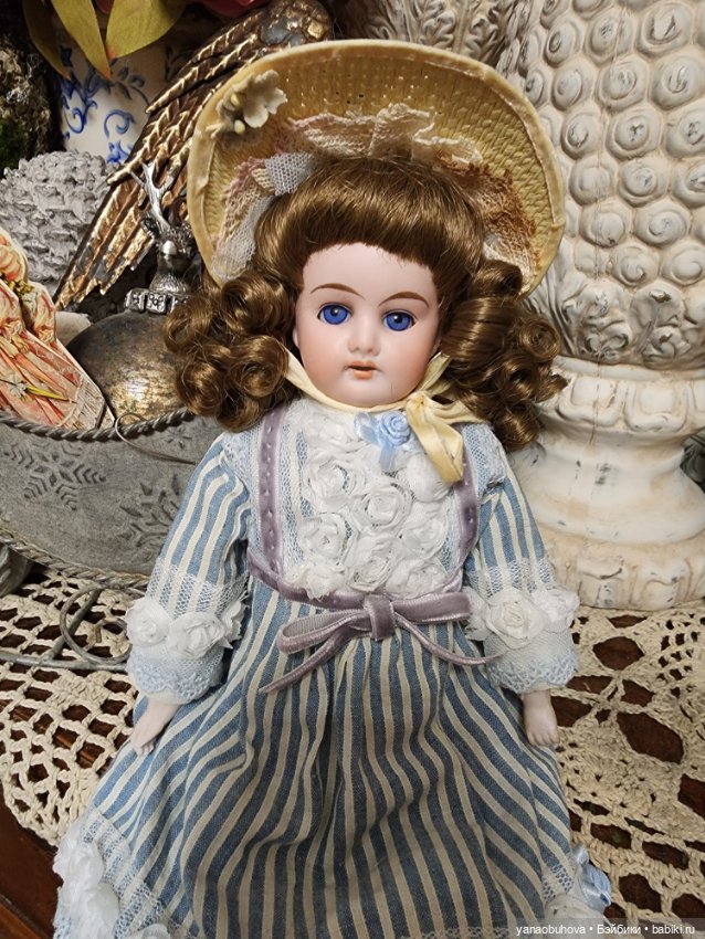 Антикварная куколка Отто Дрессель 32 см (фото 4)