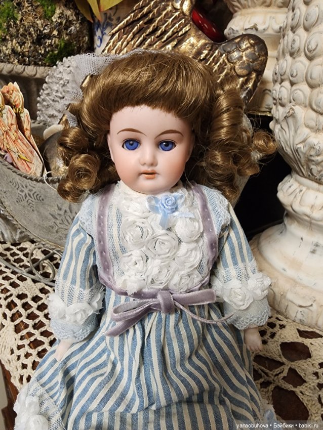 Антикварная куколка Отто Дрессель 32 см (фото 8)