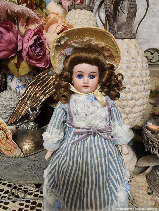 Антикварная куколка Отто Дрессель 32 см (фото 3)