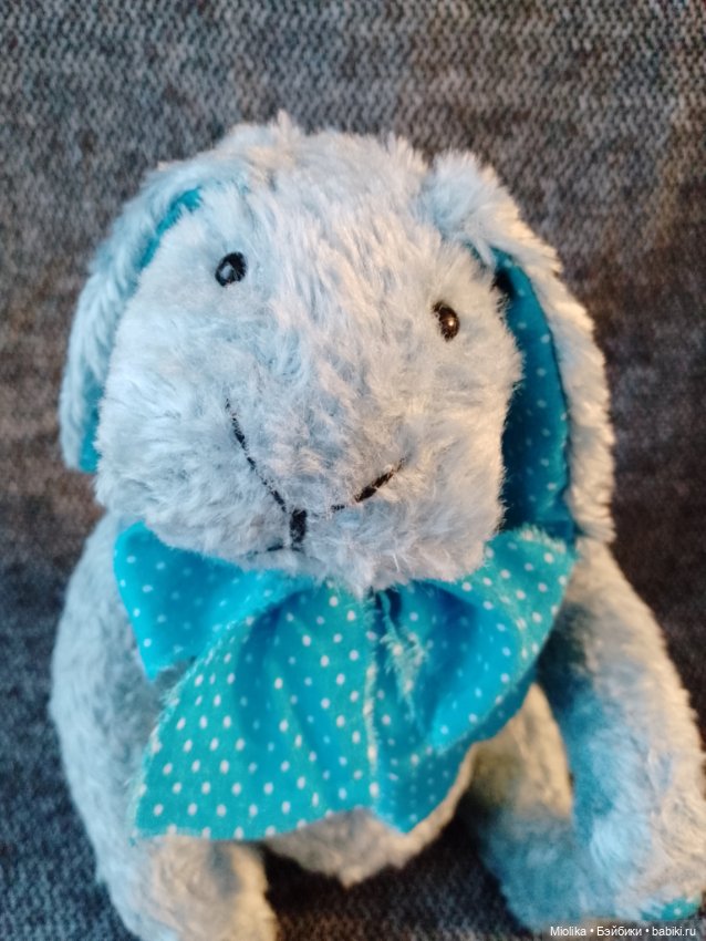 Кролик плюшевый — Авторские игрушки (фото 2)