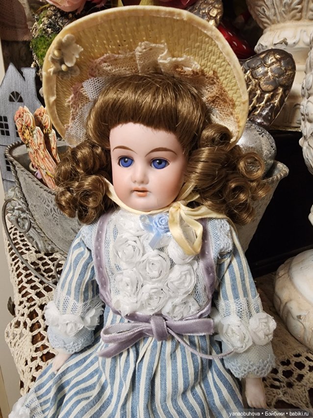 Антикварная куколка Отто Дрессель 32 см (фото 6)
