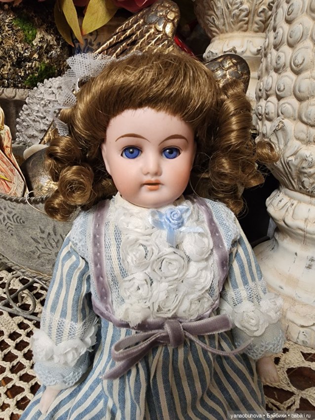 Антикварная куколка Отто Дрессель 32 см (фото 9)