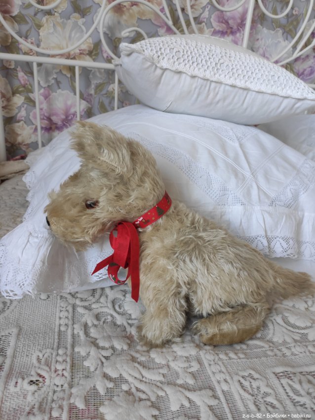 Мохеровый пёсик — Винтажные куклы и игрушки детства (фото 7)