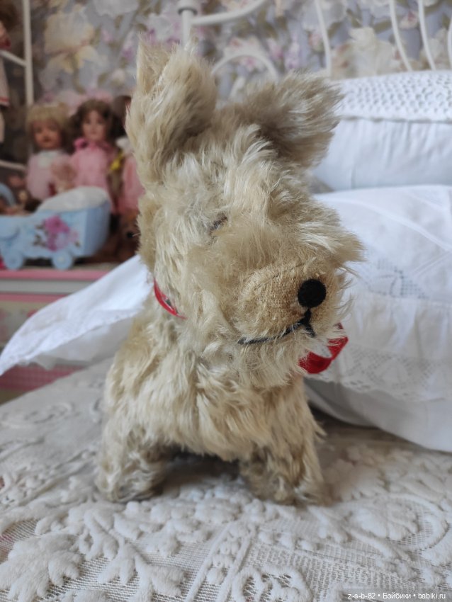 Мохеровый пёсик — Винтажные куклы и игрушки детства (фото 2)