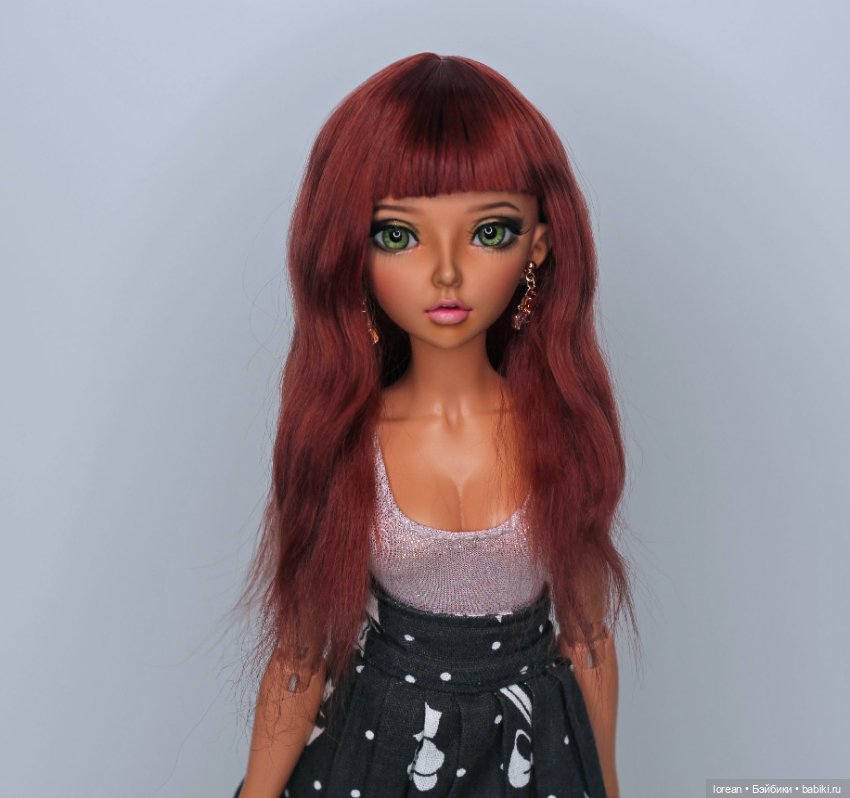 Парик из ангорской козы для minifee