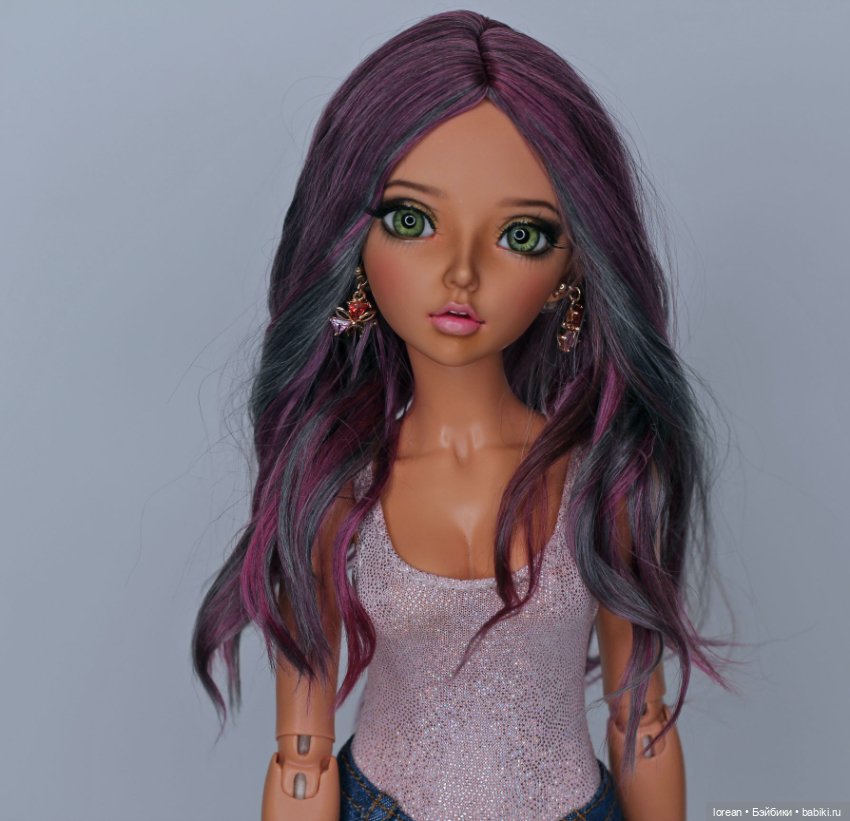 Парик из Альпаки сури для Minifee (фото 2)