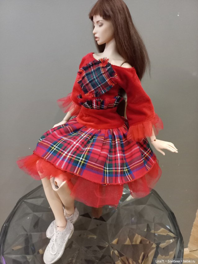Юбка и блузка для кукол 1/4 (фото 7)