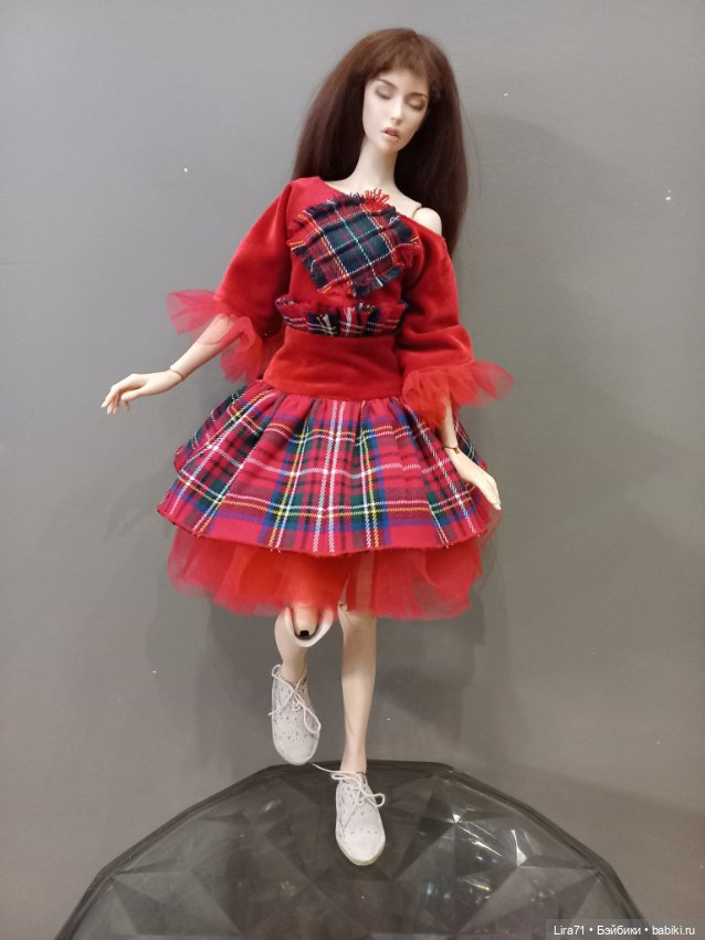Юбка и блузка для кукол 1/4 (фото 8)