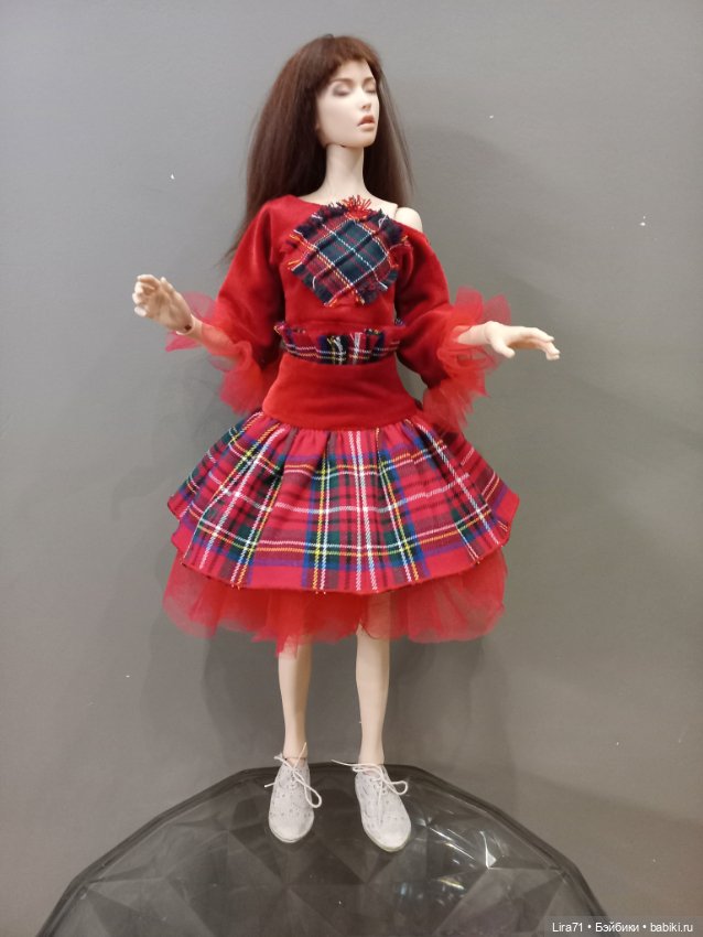Юбка и блузка для кукол 1/4 (фото 10)