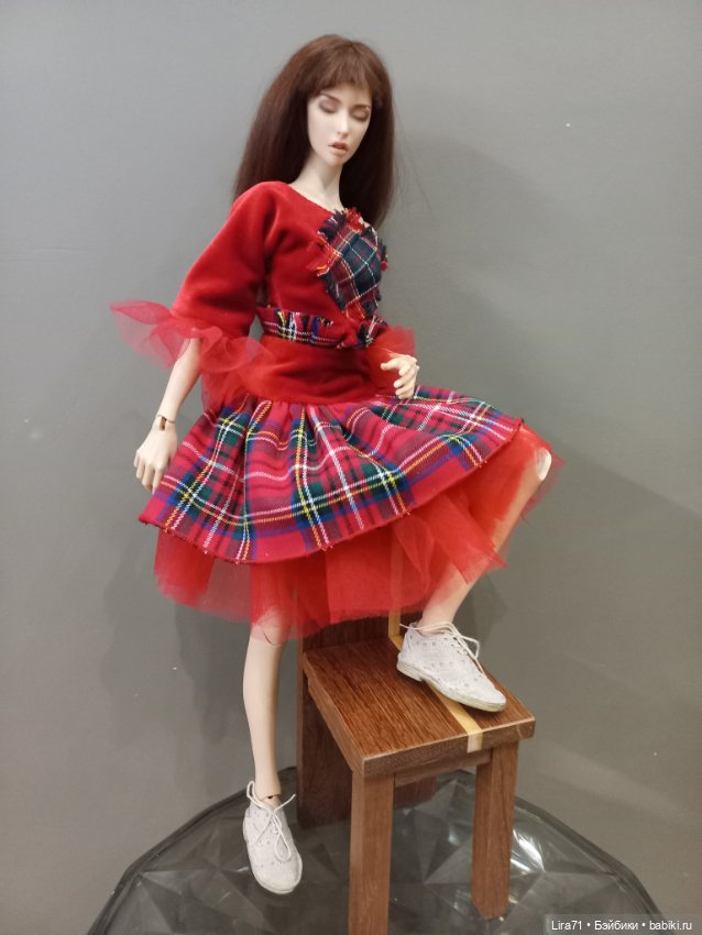 Юбка и блузка для кукол 1/4 (фото 6)