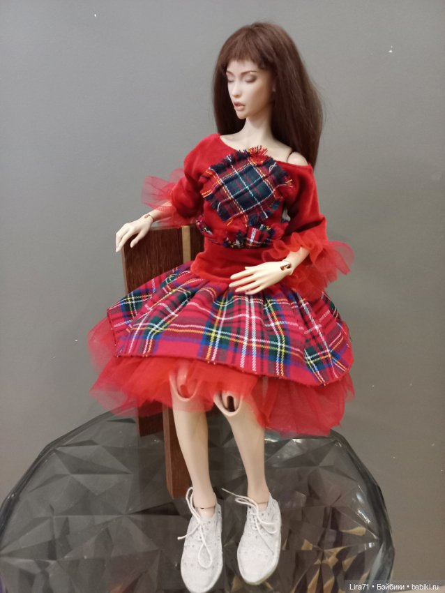 Юбка и блузка для кукол 1/4 (фото 4)