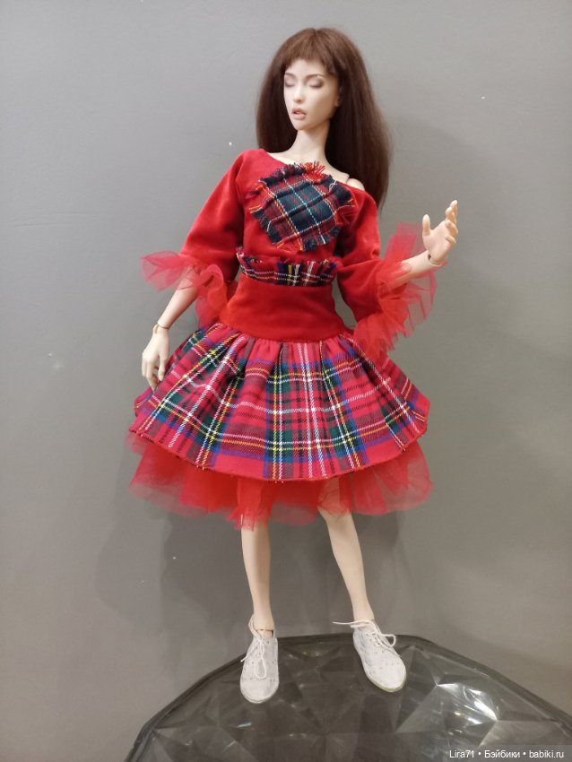 Юбка и блузка для кукол 1/4 (фото 3)