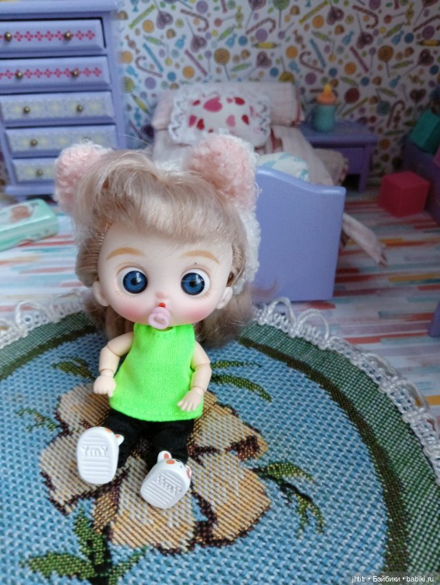 Бутылочки и пустышки для маленьких кукол и пупсов (фото 4)