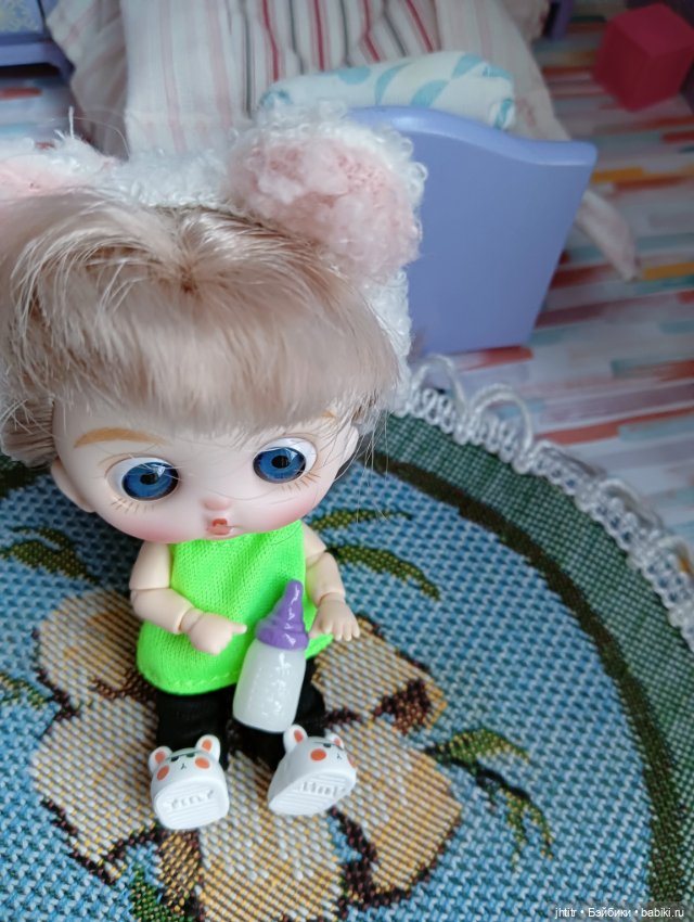 Бутылочки и пустышки для маленьких кукол и пупсов (фото 2)