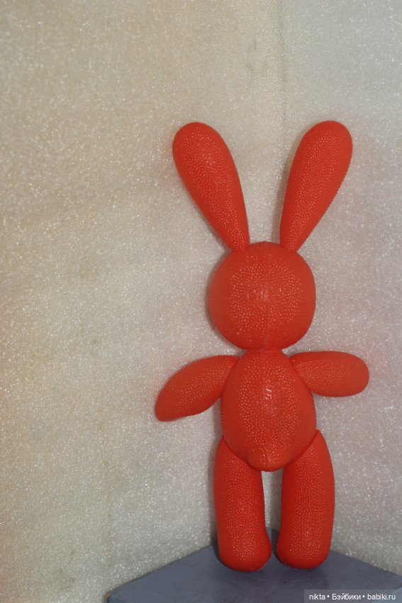 Игрушка СССР. Дутыш. Заяц (фото 3)