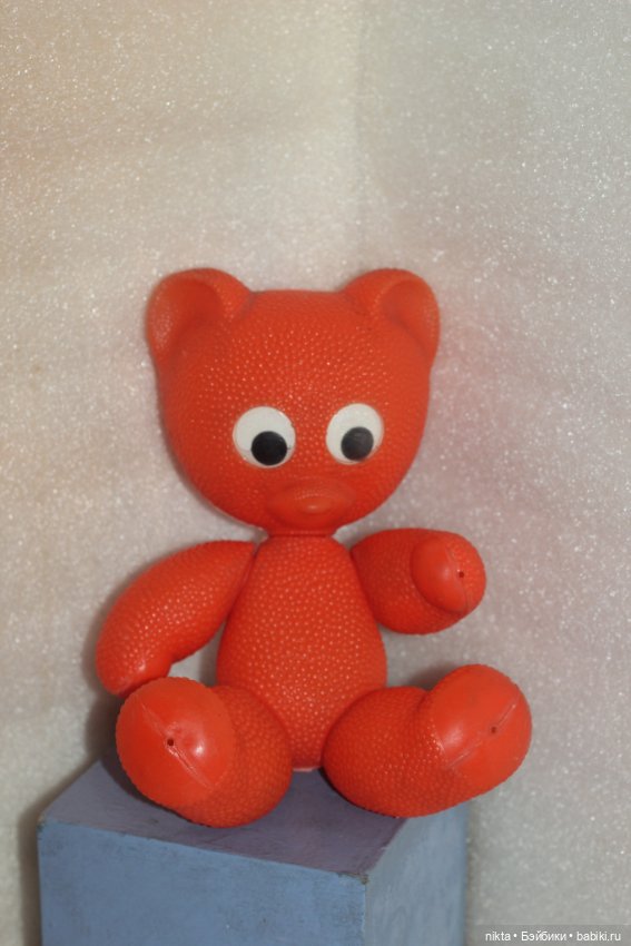 Игрушка СССР. Мишка. Дутыш СССР (фото 6)