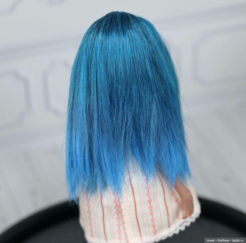 Парик из Альпаки сури для LillyCat chibi Lana (фото 7)