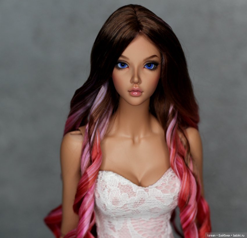 Парик из Альпаки сури для ChicLine FairyLand (фото 3)