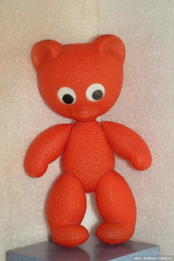 Игрушка СССР. Мишка. Дутыш СССР