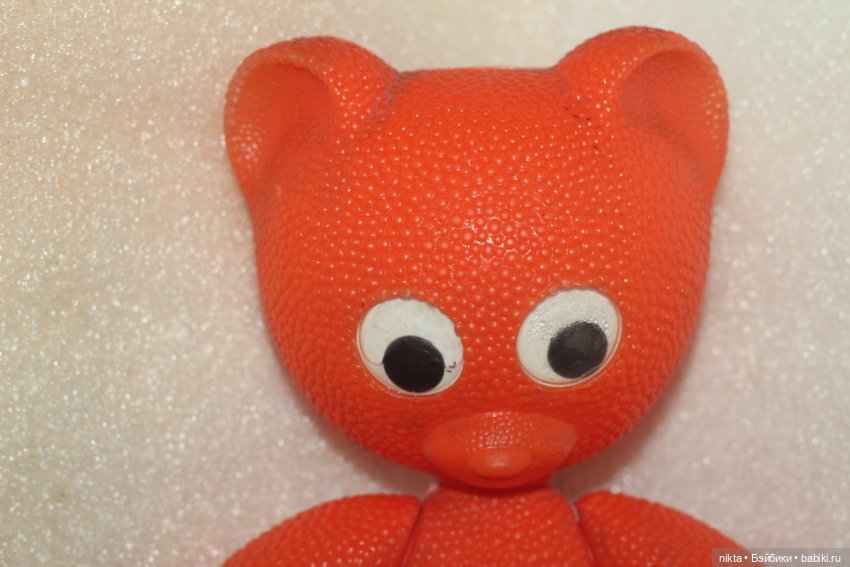 Игрушка СССР. Мишка. Дутыш СССР (фото 2)