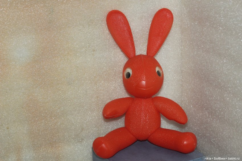 Игрушка СССР. Дутыш. Заяц (фото 6)