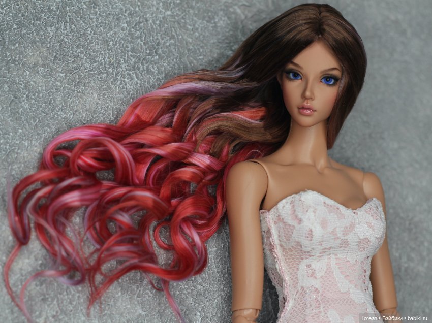 Парик из Альпаки сури для ChicLine FairyLand