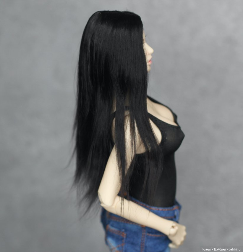 Парик из Альпаки сури для Dollshe Amanda fashion (фото 5)