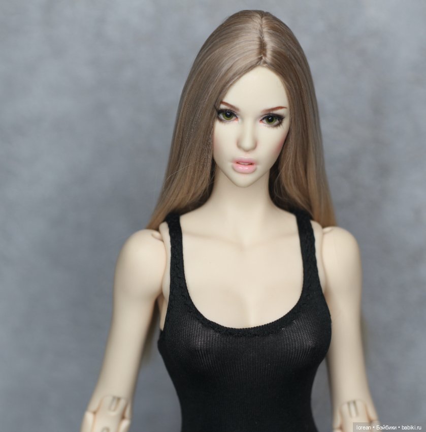 Парик из Альпаки сури для Dollshe Amanda fashion (фото 2)