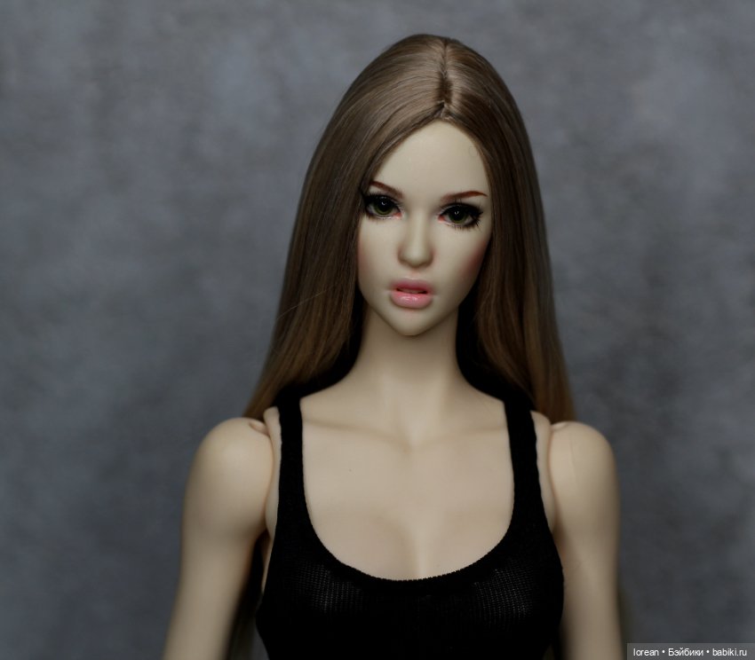 Парик из Альпаки сури для Dollshe Amanda fashion (фото 3)