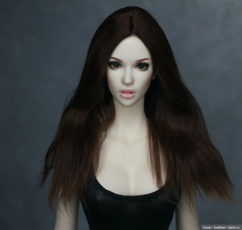 Парик из Альпаки сури для Dollshe Amanda fashion (фото 5)