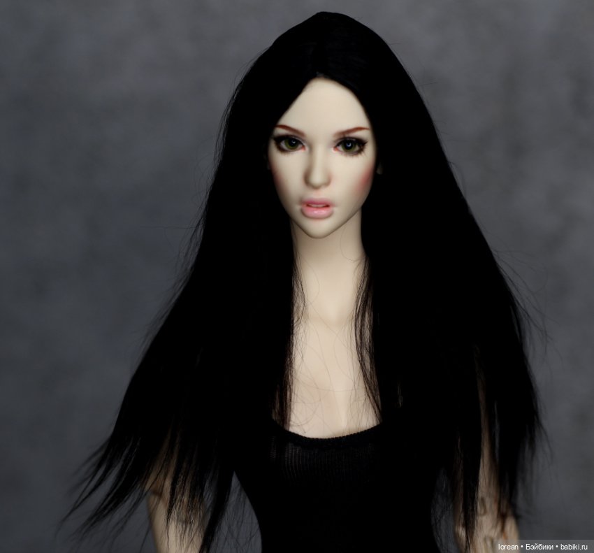 Парик из Альпаки сури для Dollshe Amanda fashion (фото 4)