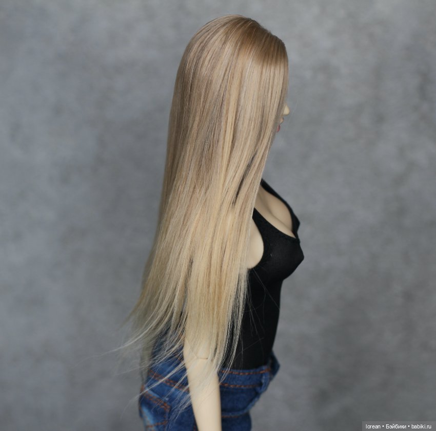 Парик из Альпаки сури для Dollshe Amanda fashion (фото 8)