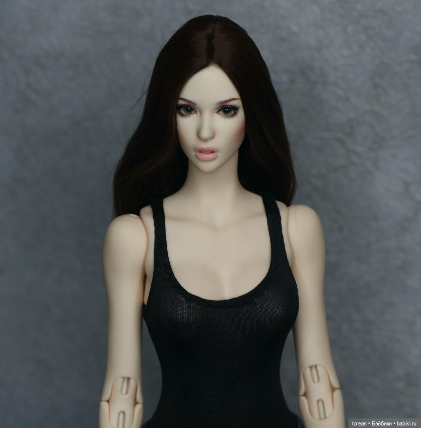 Парик из Альпаки сури для Dollshe Amanda fashion (фото 3)