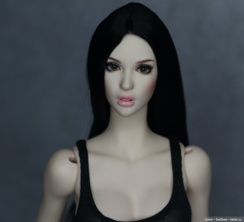 Парик из Альпаки сури для Dollshe Amanda fashion (фото 2)