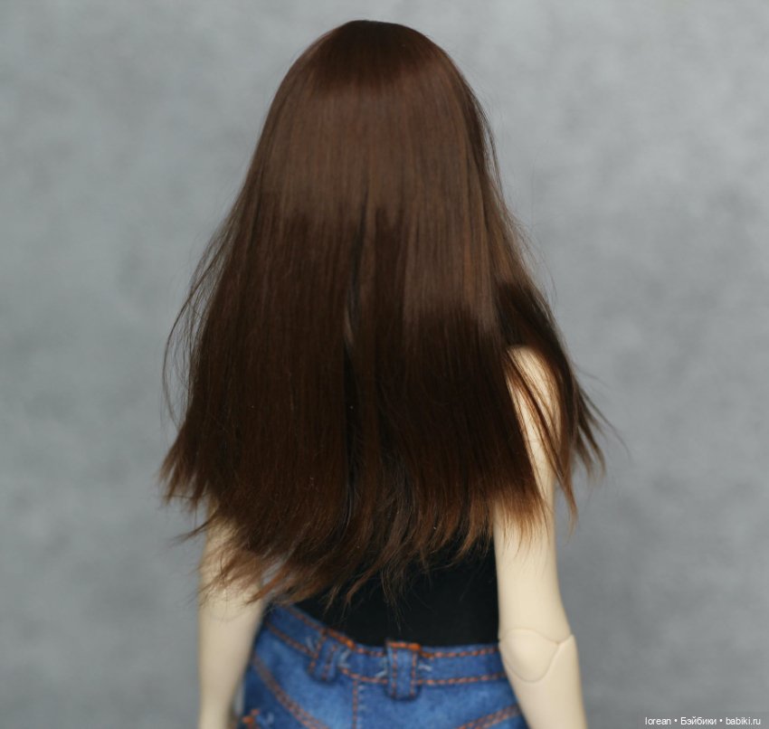 Парик из Альпаки сури для Dollshe Amanda fashion (фото 8)