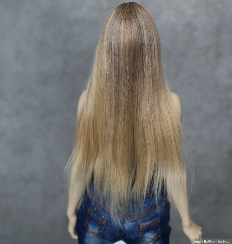 Парик из Альпаки сури для Dollshe Amanda fashion (фото 9)