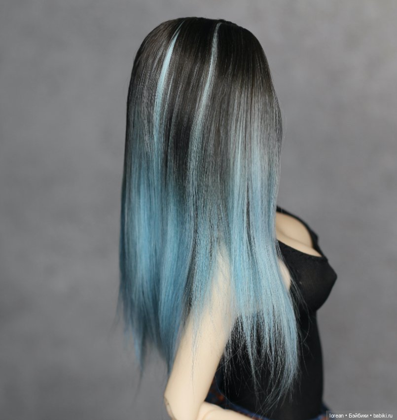 Парик из Альпаки сури для Dollshe Amanda fashion (фото 5)