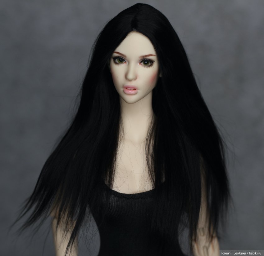 Парик из Альпаки сури для Dollshe Amanda fashion