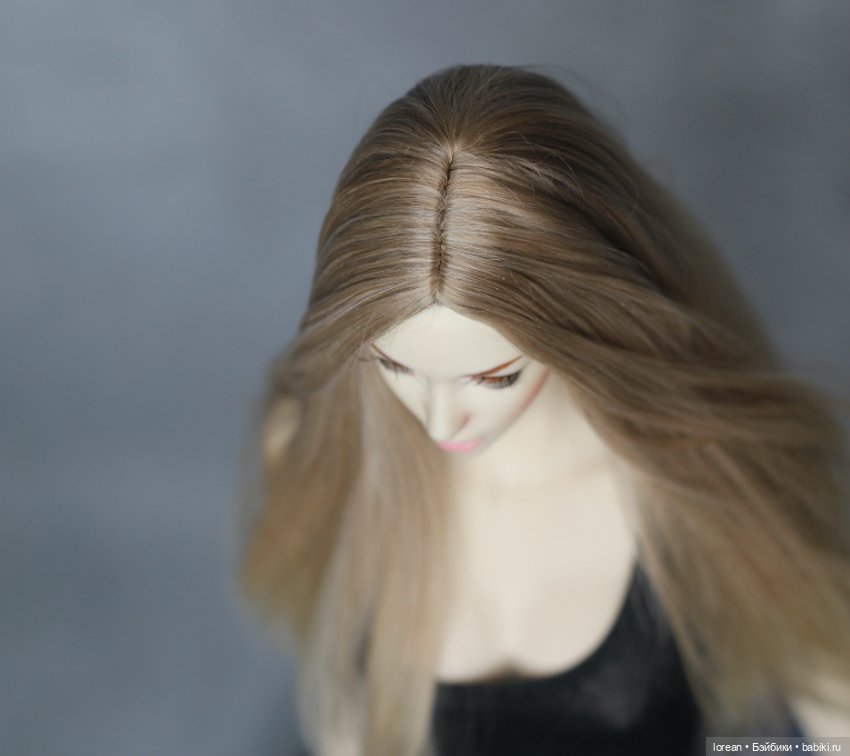 Парик из Альпаки сури для Dollshe Amanda fashion (фото 7)