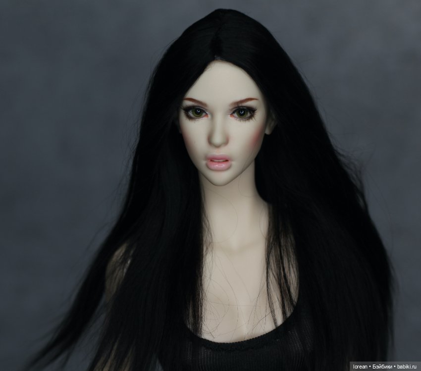 Парик из Альпаки сури для Dollshe Amanda fashion (фото 3)