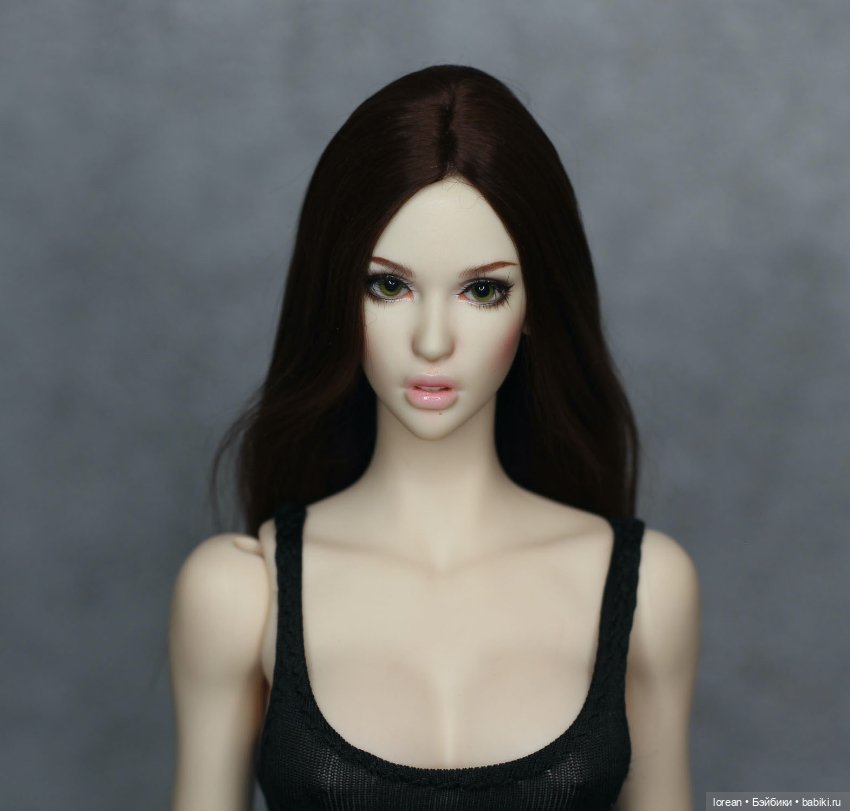 Парик из Альпаки сури для Dollshe Amanda fashion (фото 4)