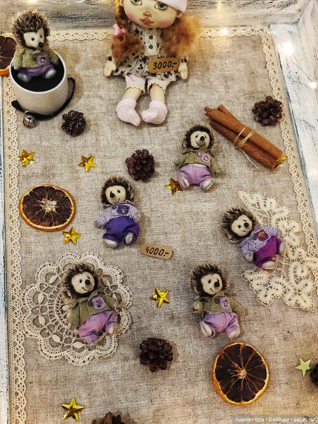 Малюсенький Ëжик тедди — Авторские игрушки (фото 7)